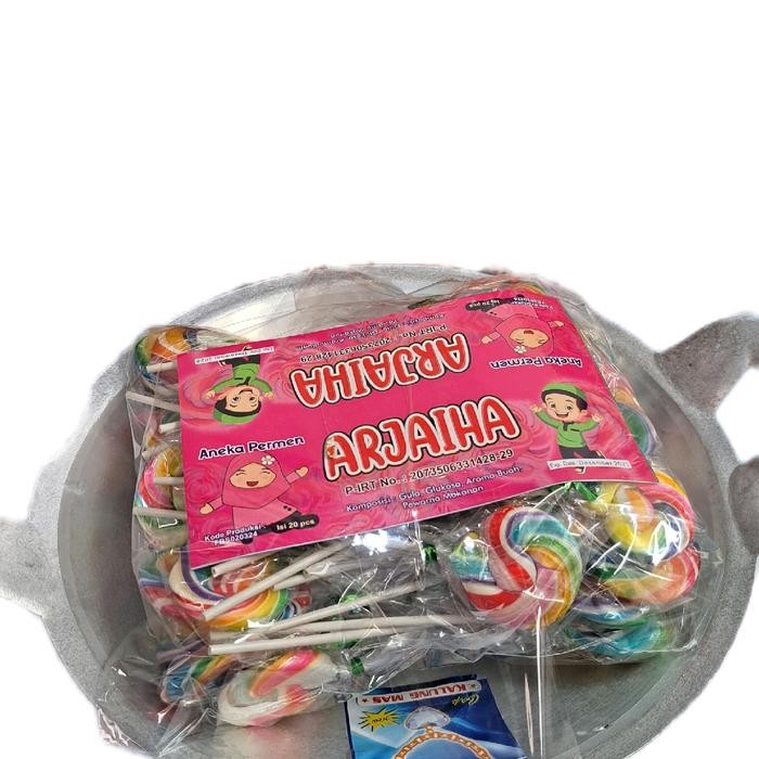 

New lolipop berhadiah WAJAN isi 60 biji