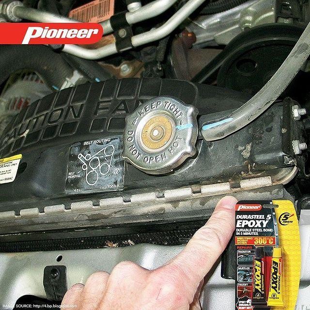 Lem Besi Super Kuat Tahan Panas 300C Epoxy Durasteel Lem Radiator Mesin / Lem Knalpot Motor Bocor /