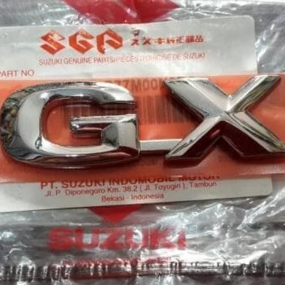 Emblem " Gx " Ertiga . All New Ertiga Asli