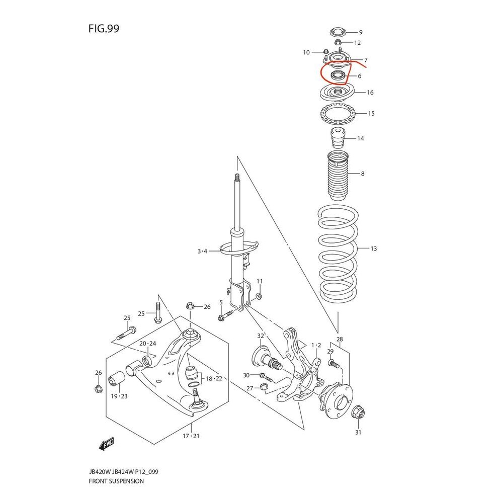 Laher Shock Grand Vitara