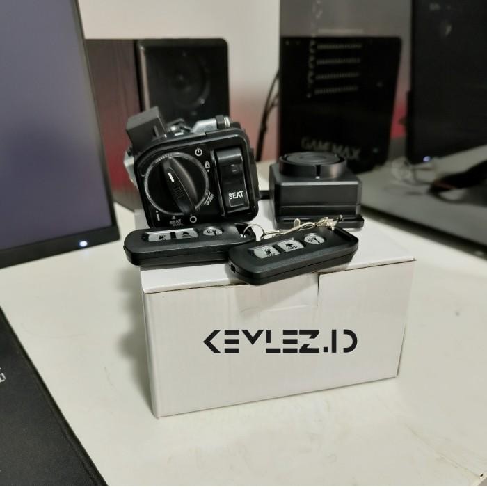 PREMIUM Keyless Smartkey Kunci Remote Alarm Motor Honda Genio dan Scoopy