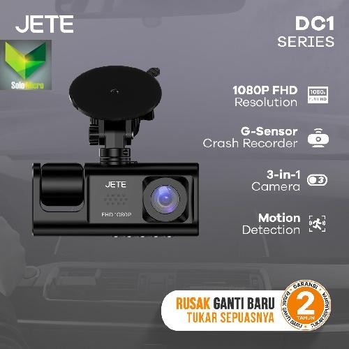 PREMIUM JETE Kamera Mobil Dash Camera Cam DashCam Car Mobil DC1 Series Full HD 1080px