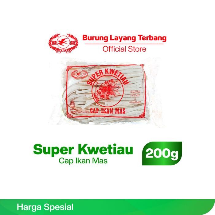 

PREMIUM Kwetiau kering cap IKAN MAS