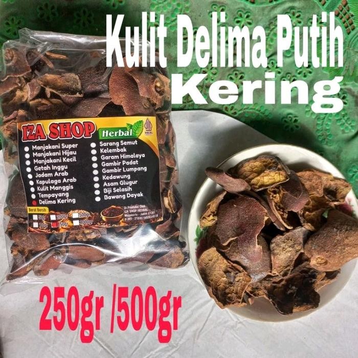 

PREMIUM Kulit Delima Putih Kering 500gr