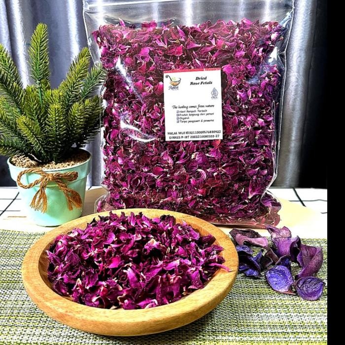 

PREMIUM Dried Rose Petal Bunga Mawar Kering 1 Kg