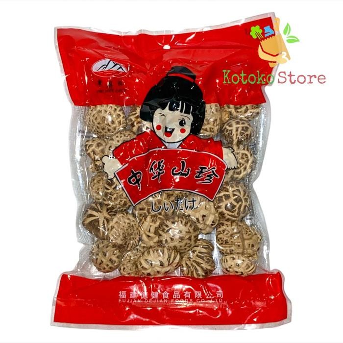 

PREMIUM Fujian Jamur Shitake Kering (Siongku) Besar 250gr