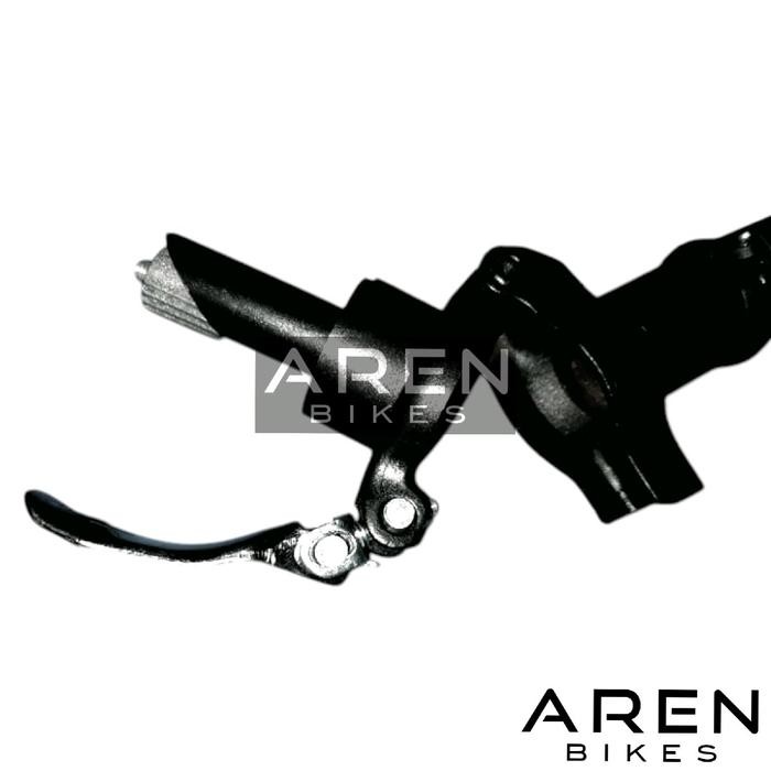 PREMIUM HANDLEPOST 22.2 SEPEDA LIPAT SELI HANDLE POST TIANG STIR STANG MINION STANDAR BESI HITAM