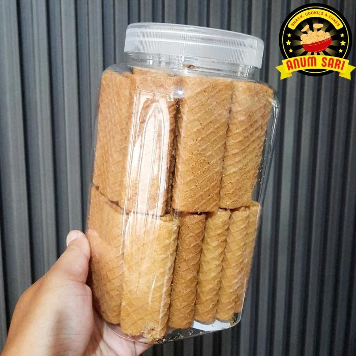 

PREMIUM Kue Dompet Semprong TOPLES 2 LITER / Kue Kering Lebaran - Anum Sari