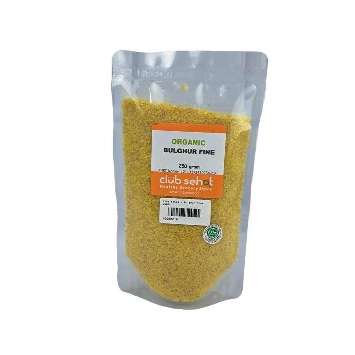 

PREMIUM Club Sehat Bulghur Fine 250Gr Bahan Bubuk Tepung Food Kering Makanan Sereal Bubur