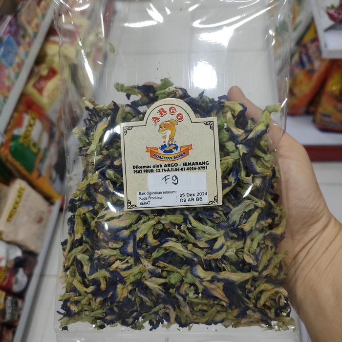 

PREMIUM Bunga Telang kering