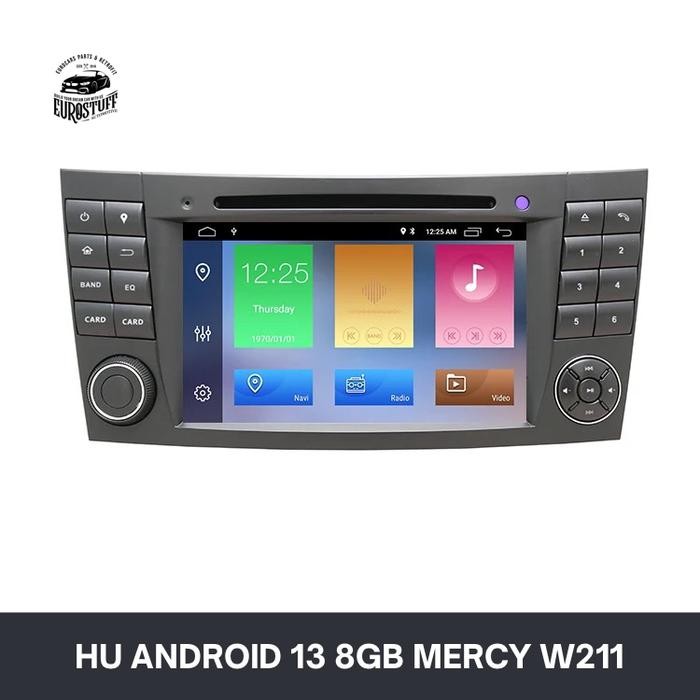 PREMIUM HEAD UNIT ANDROID 13 8GB APPLE CARPLAY KAMERA MUNDUR MERCY W211 W219