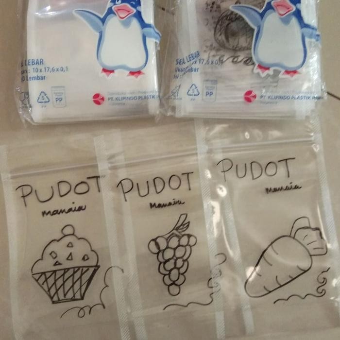 PREMIUM plastik pudot bergambar (standing pouch)