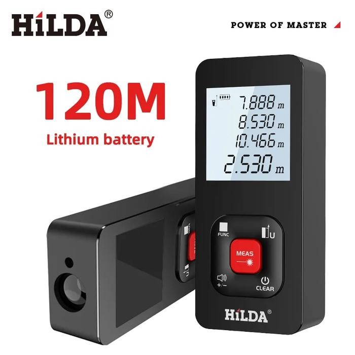 HILDA 120M Laser Rangefinder Distance Meter Rangefinder Laser Tape