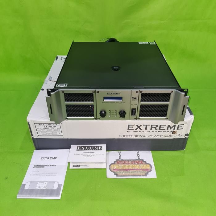 Power Extreme Max8000 Power Amplifier