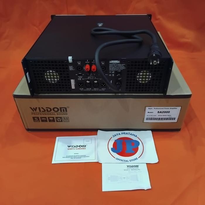 Wisdom Sa2000 Sa-2000 Power Amplifier Class Td