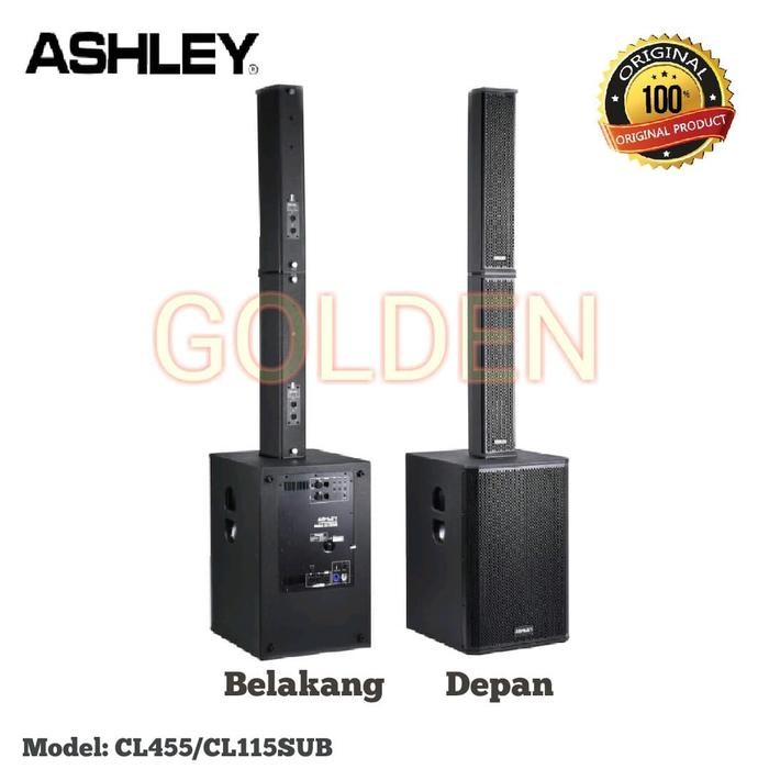Speaker Satelit Ashley Cl455 - Subwoofer Cl115Sub Aktif