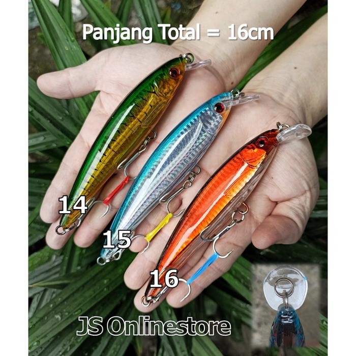 Umpan Pancing Minnow Trolling H