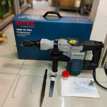 Mesin Bobok Beton Bitec Hbm 50 Hex Demolition Hammer Hbm50Hex