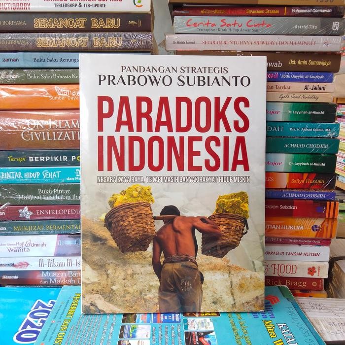 

TERBARU!!! PANDANGAN STRATEGIS PRABOWO SUBIANTO PARADOKS INDONESIA HARD COVER READY