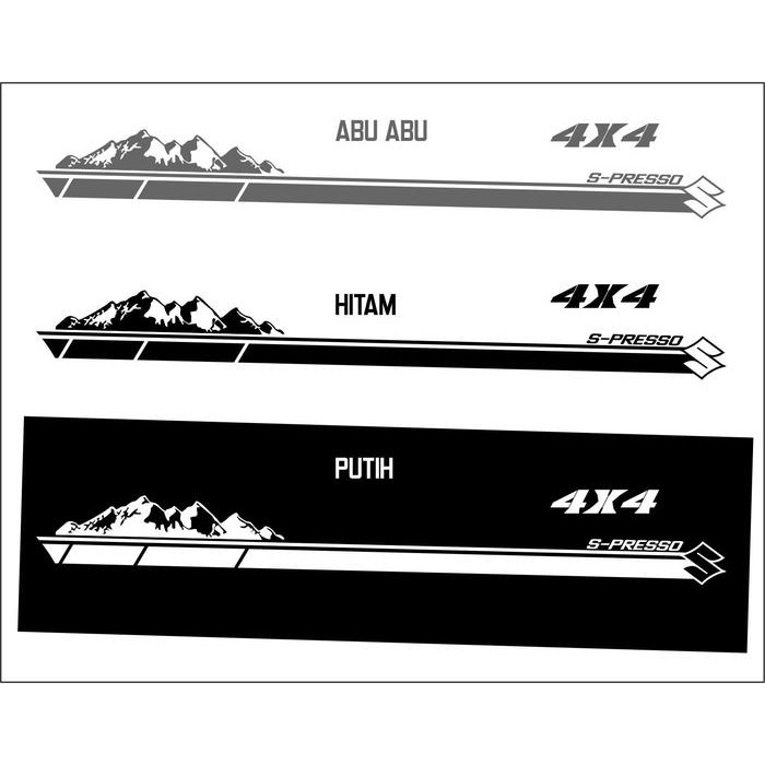 STICKER SUZUKI SPRESSO