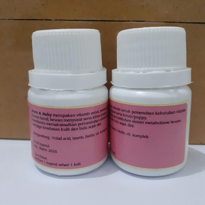 VITAMIN MOM & BABY UNTUK KUCING HAMIL MENYUSUI DAN KITTEN