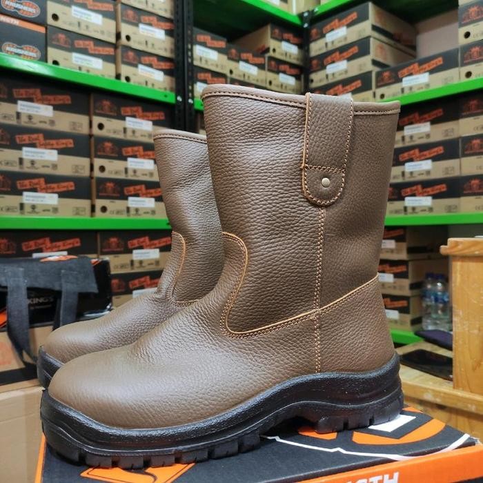 Sepatu Safety KRUSHER TEXAS BROWN