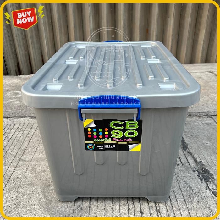 MPW Container Box 30456090140180 Liter MPW Kontainer Box dengn Roda Box Serbaguna
