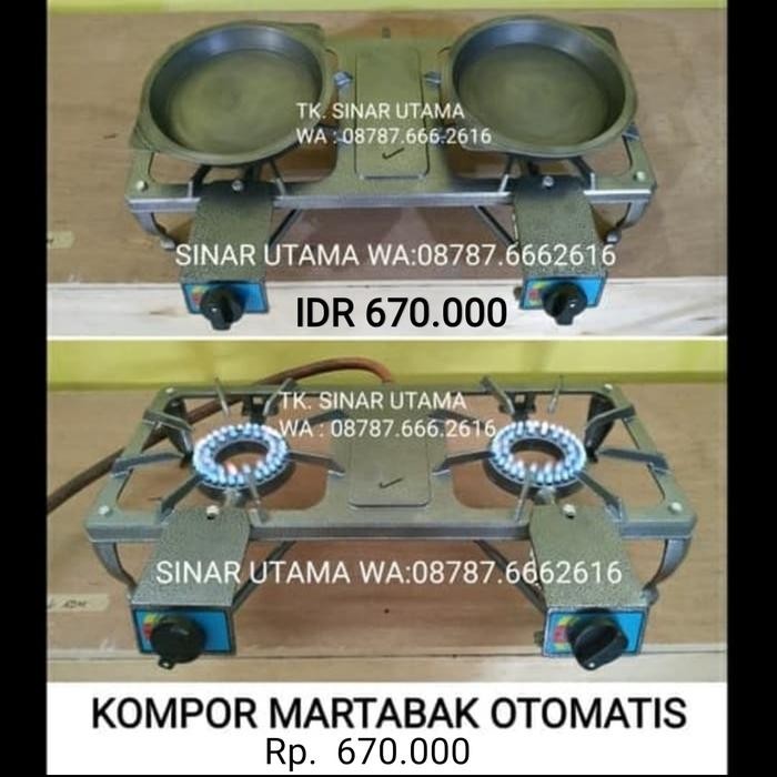 LOYANG MARTABAK BANGKA 24CM, KOMPOR WAJAN CETAKAN