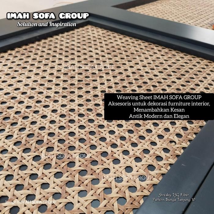 Anyaman Rotan Sintetis Lembaran Promo