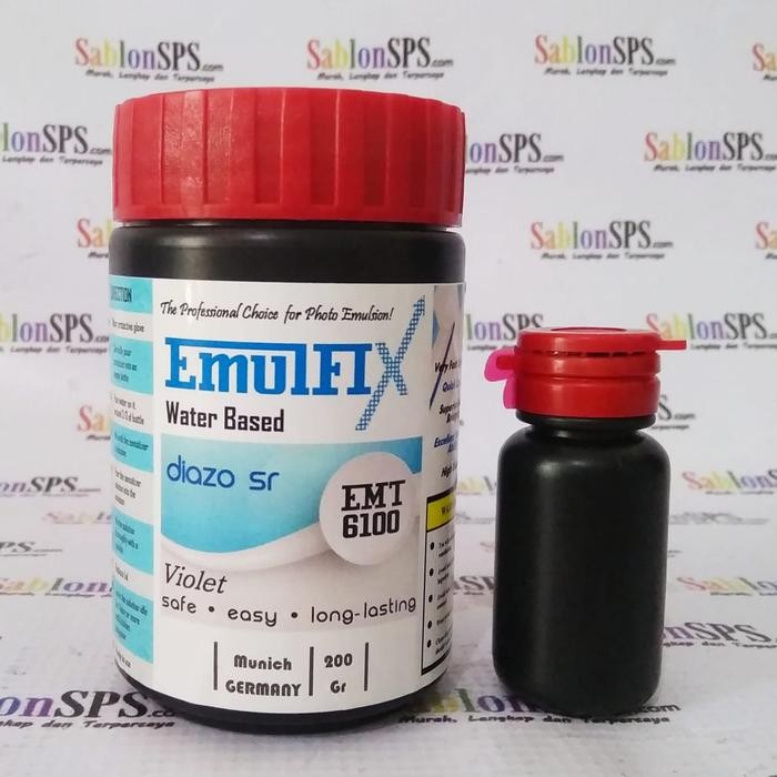 

SALE PROMO OBAT AFDRUK SABLON EMULFIX WATER BASED VIOLET 200GR READYY