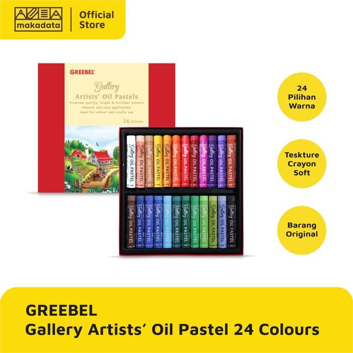 

Crayon Oil Pastel Greebel Artist 24 Warna Murah