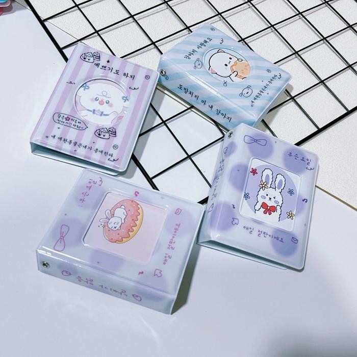 

DISKON IN STOCKKOREAN PHOTO ALBUM 40 SLOTS PP SLEEVES INS IDOL PHOTOCARD COLLECT BOOK PC CARD