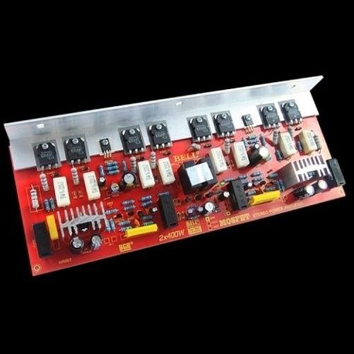 Kit Pa. Mosfet 2X400W Bell ( 800W Rms ) Power Ampli Amplifier 800Wat
