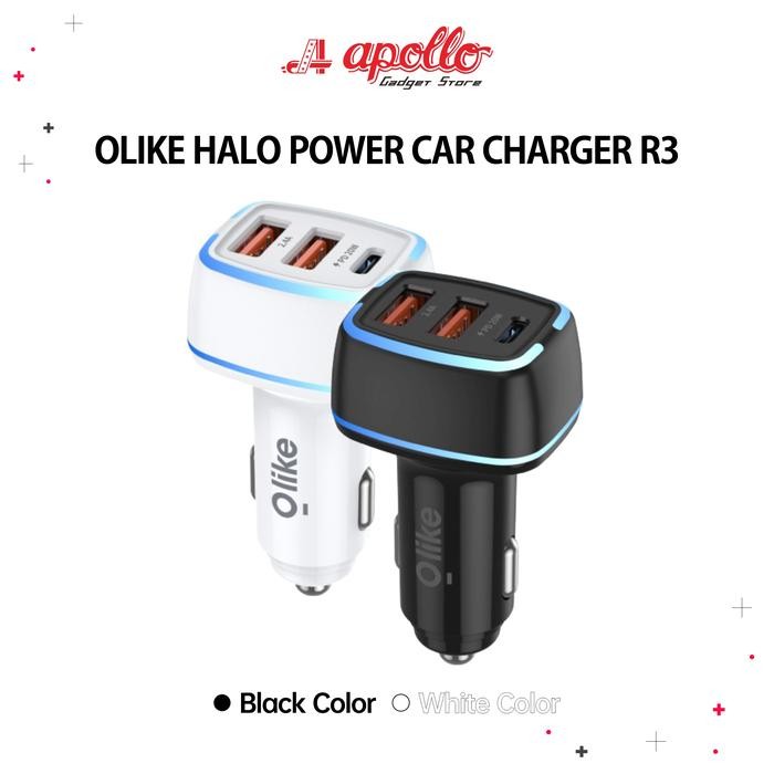 [Apollo] Olike Halo Power Car Charger R3 Garansi Resmi