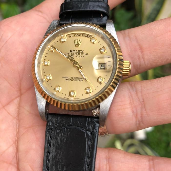 jam tangan Role otomatis klasik vintage normal *
