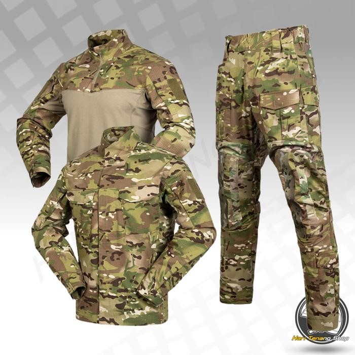 [BAJU BDU 3 IN 1] Baju kemeja bdu combat 3 in 1 setelan waterproof pria multicame import Setelan