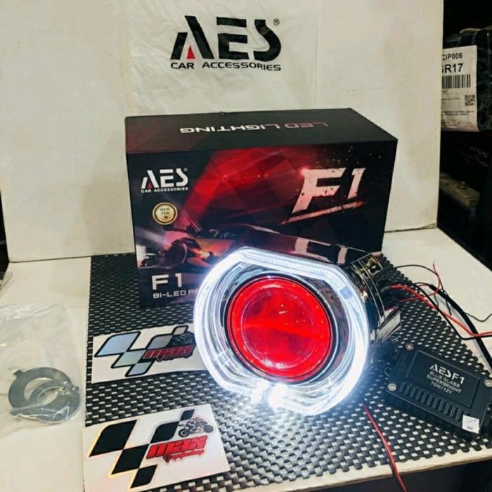 projie biled 3 inch 58 watt aes f1 paket shroud bmw demon eye biled f1