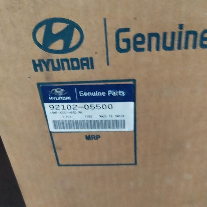 Headlamp Depan Lampu Depan Bagian Sebelah Kanan Hyundai New-Atoz