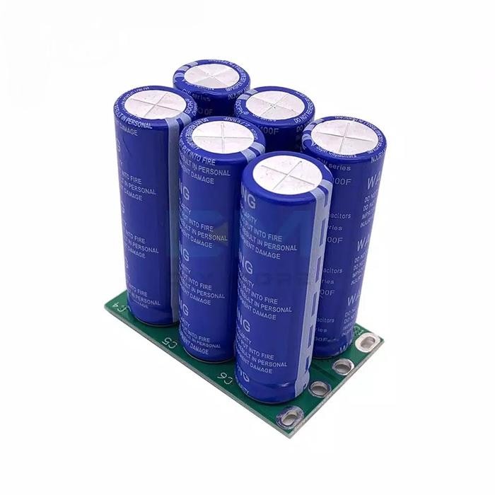 6 x 100F/2.7V - Super Farad Capacitor Kapasitor