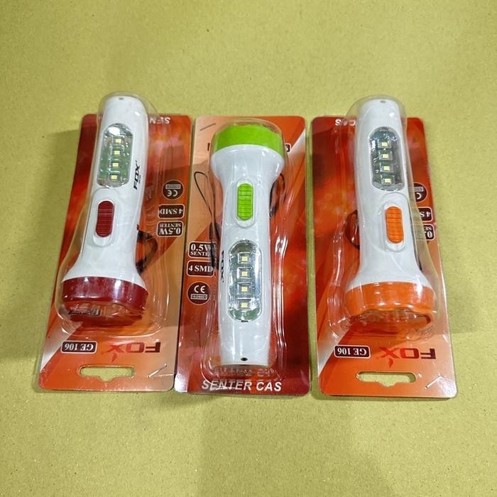 Senter Cas Fox GE-106 Super Terang