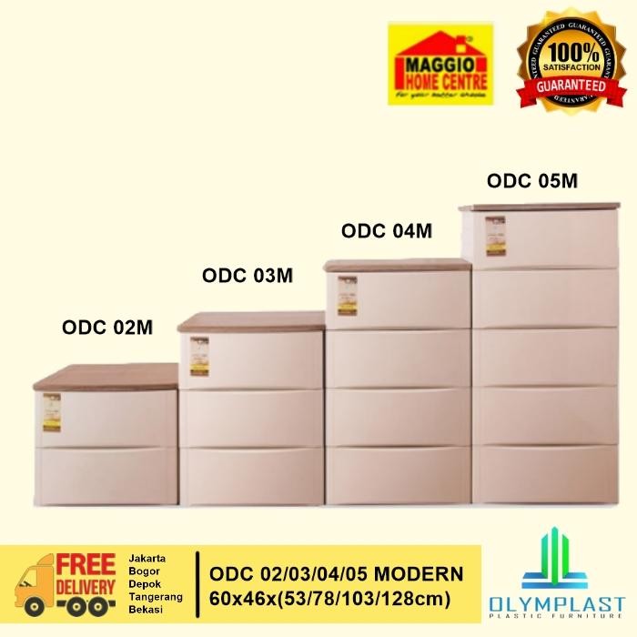 LEMARI PLASTIK SUSUN - LEMARI KABINET PLASTIK - LEMARI SUSUN PLASTIK 2/3/4/5 PINTU - ODC - OLYMPLAST