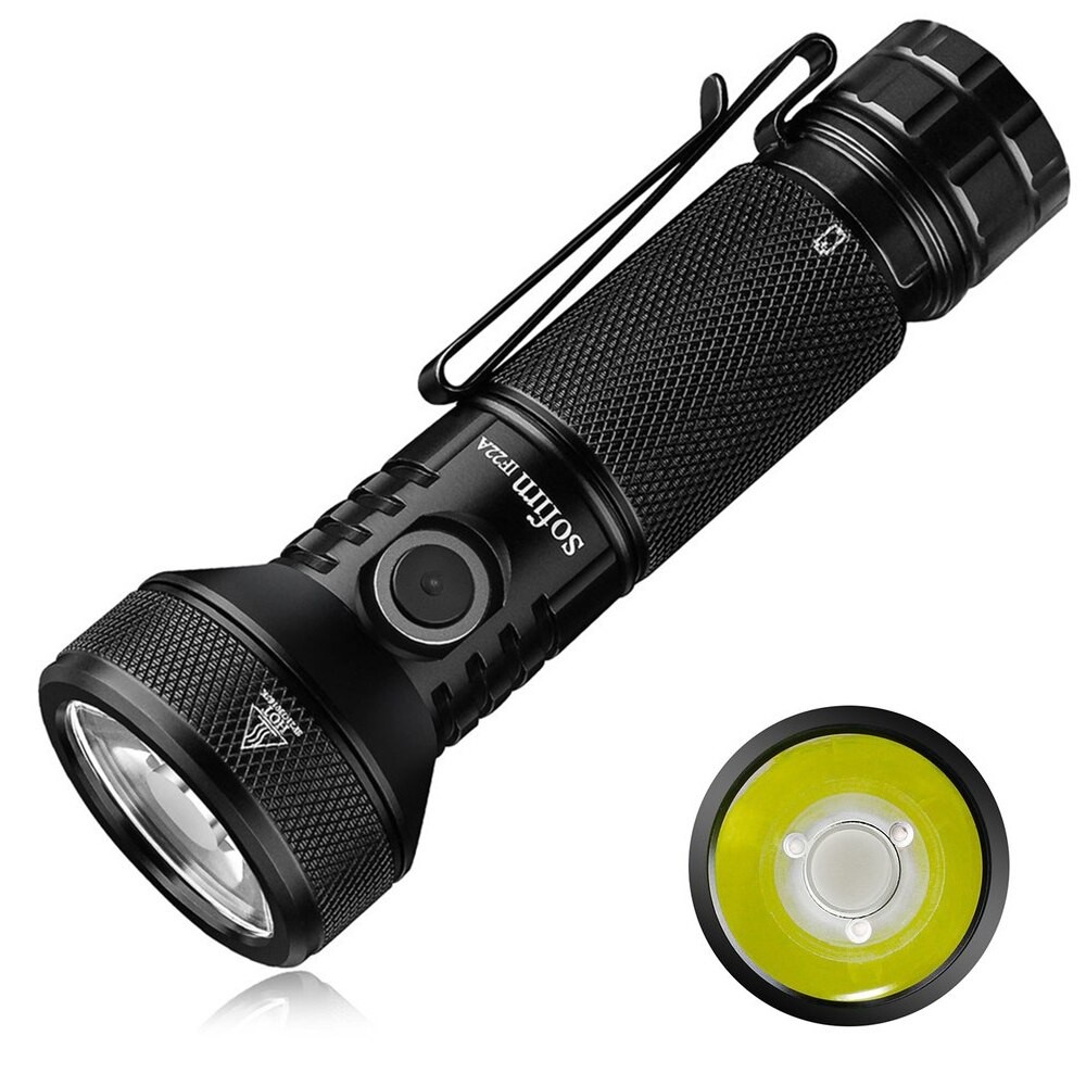 Sofirn IF22A LED Flashlight 21700 USB C 3A SFT40 2100lm 680M Throw