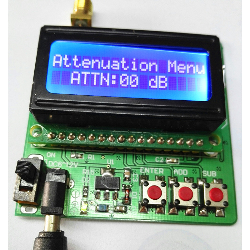 Digital display RF power meter - 75 ~ + 16dbm 1-600MHz Radio