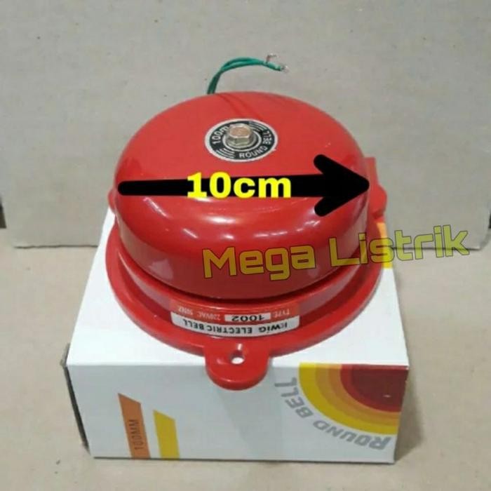 Bell listrik 10cm bel sekolah