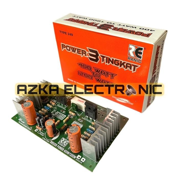 Kit Driver Power Amplifier 3 Tingkat