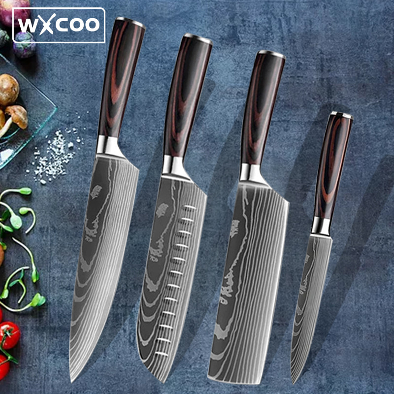 Kitchen Knife Set Japanese Chef Knife High Carbon Stainless Steel