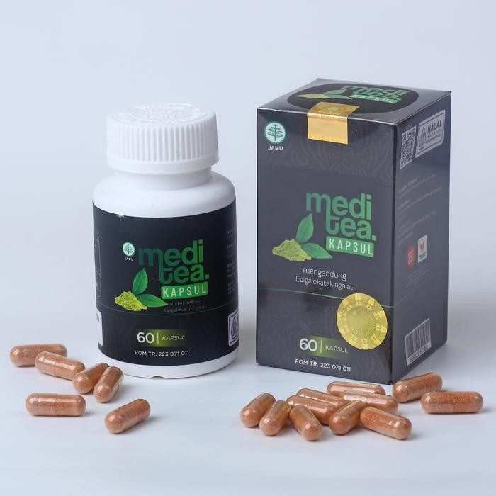 

Meditea Kapsul Teh Hijau Anti Kanker dalam Bentuk Praktis !