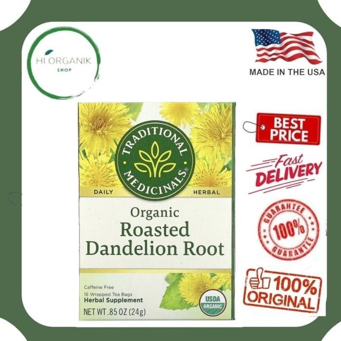 

Traditional Medicinals Organic Roasted Dandelion Root Tea / Herbal Tea [terlaris]