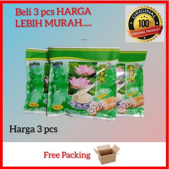 

Monsta bubuk teratai /lotus root powder/bubuk teratai