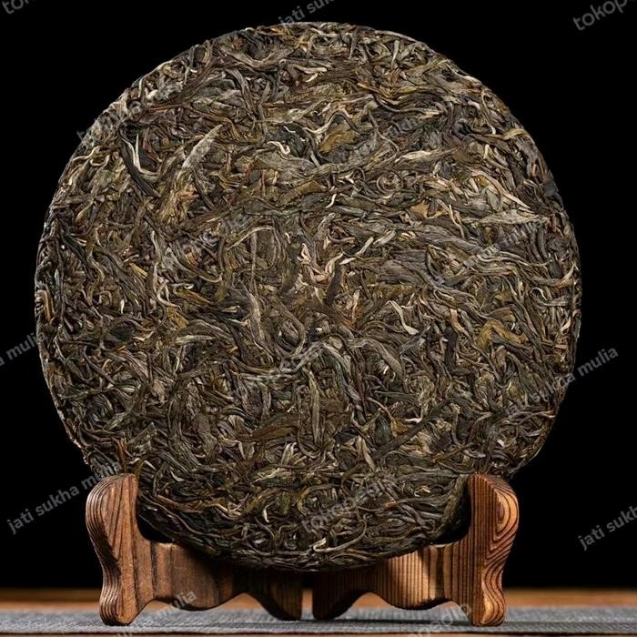 

(Grade Premium) Teh Pu Erh Raw Ban Zhang Wang 357 gram